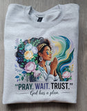 Wear Your Faith, Trust His Timing. - Purposefully Crafted By Koko
